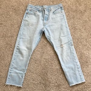 Levi’s skinny high-rise jeans